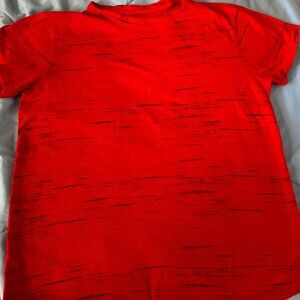 Red and Black Striped Shirt